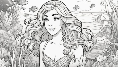 Little Mermaid Pictures to Color