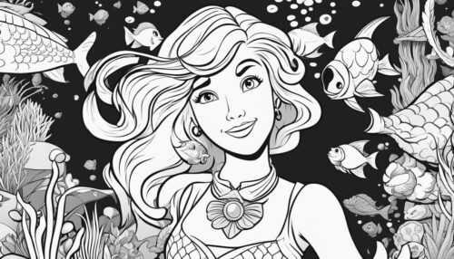 Little Mermaid Pictures to Color