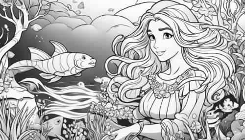Little Mermaid Pictures to Color