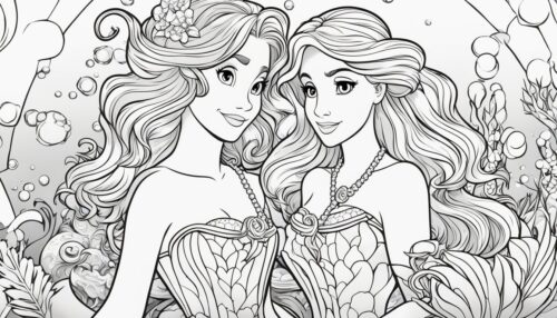 Little Mermaid Pictures to Color