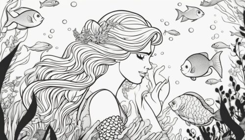 Little Mermaid Pictures to Color