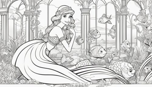 Little Mermaid Pictures to Color