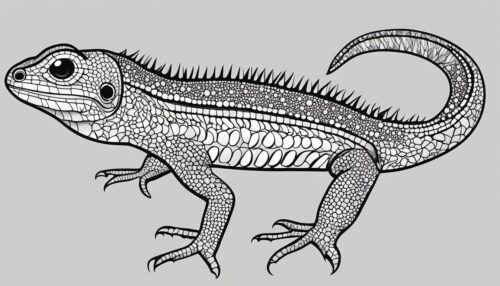 Lizard Pictures to Color