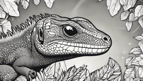 Artistic Elements in Lizard Pictures