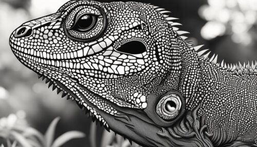 Artistic Elements in Lizard Pictures