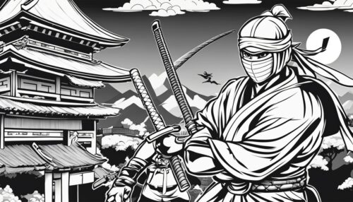 Ninja Pictures to Color