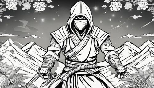Ninja Pictures to Color