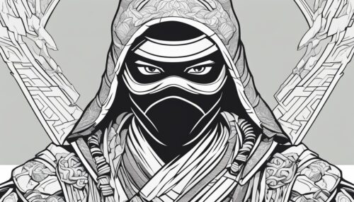 Ninja Pictures to Color