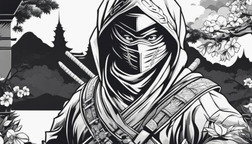 Ninja Pictures to Color