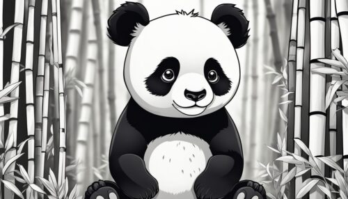 Panda Coloring Book