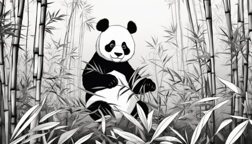 Panda Coloring Book