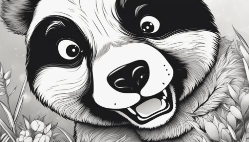 Panda Coloring Book
