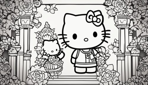 Hello Kitty Coloring Pages for Different Occasions