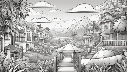 Pictures to Color Summer