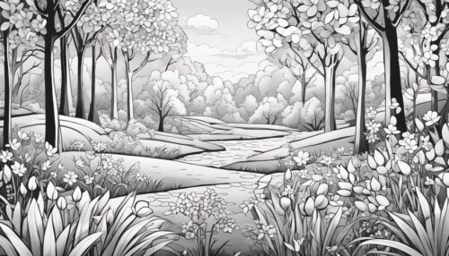 Exploring the Basics of Spring Coloring Pages