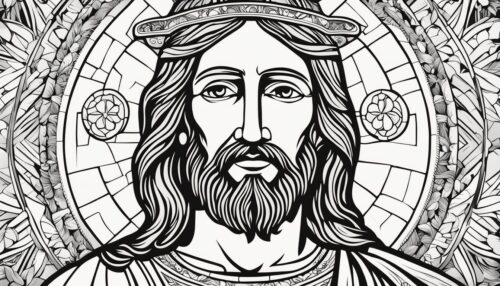 Pictures to Color of Jesus