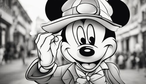 Pictures to Color of Mickey Mouse