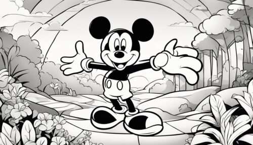 Mickey Mouse Coloring Pages