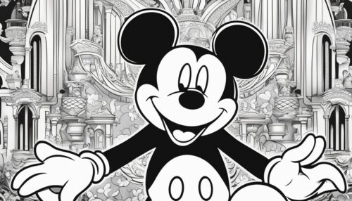 Pictures to Color of Mickey Mouse