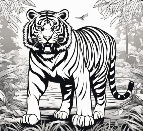 Tiger Coloring Page: 28 Printable and Free