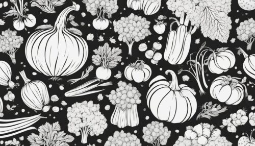 Vegetable Coloring Pages