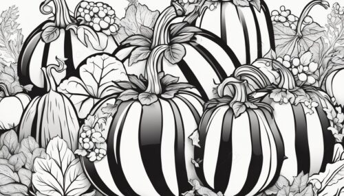 Vegetables Pictures to Color