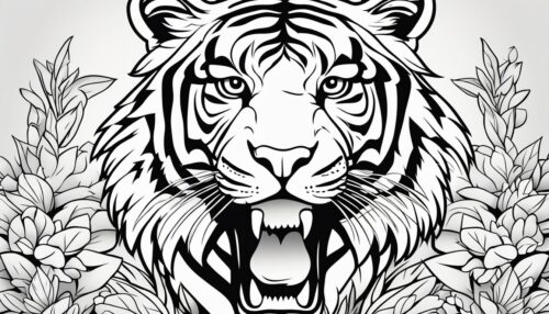 Tiger Coloring Pages