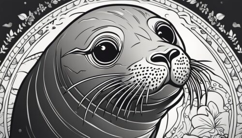 Seal Coloring Page