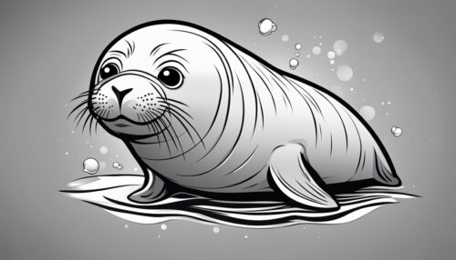 Seal Coloring Page