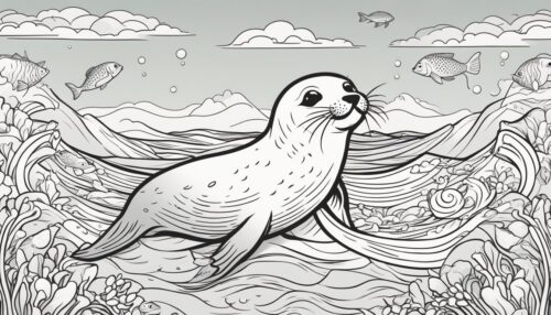 Seal Coloring Page