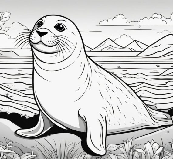 Seal Coloring Page: 19 Free Colorings Book