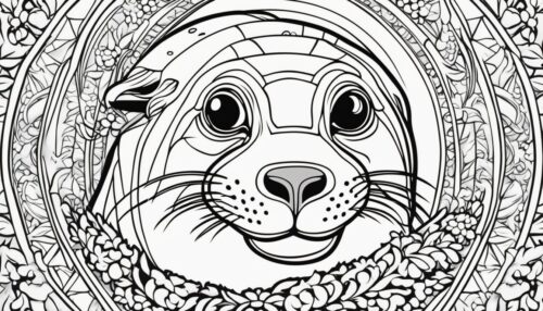 Seal Coloring Page