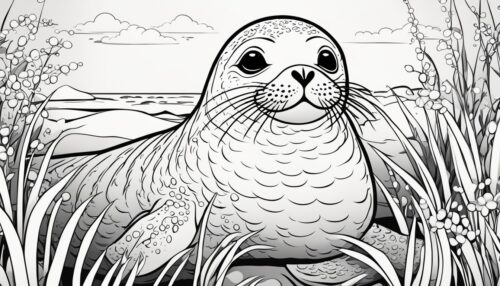 Seal Coloring Page