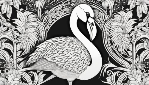Flamingo Coloring Page