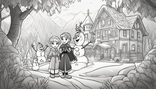 Frozen Coloring Pages
