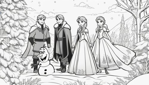 Frozen Coloring Pages