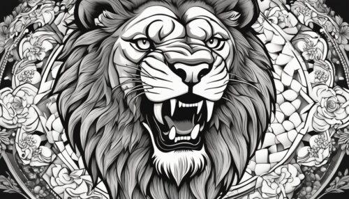 Lion Coloring Page