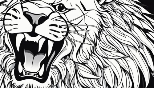 Lion Coloring Page