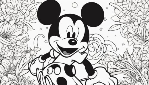 Mickey Mouse Coloring Pages