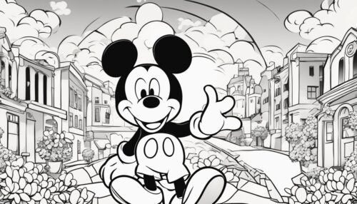 Mickey Mouse Coloring Pages