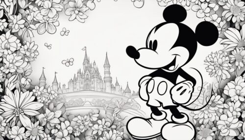 Mickey Mouse Coloring Pages