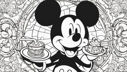 Mickey Mouse Coloring Pages