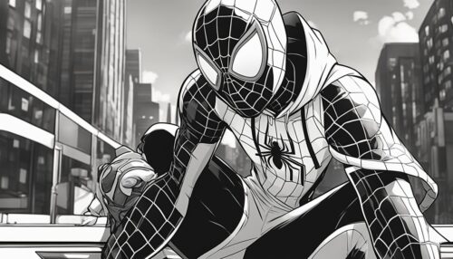 Miles Morales Coloring Pages