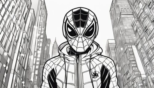Miles Morales Coloring Pages