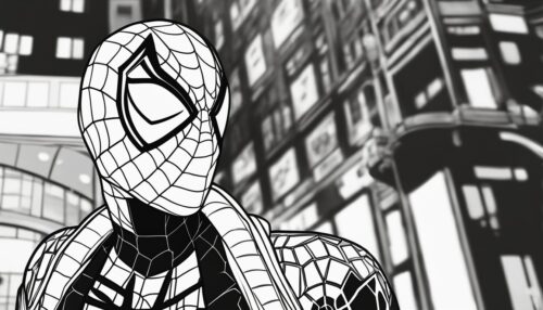 Miles Morales Coloring Pages