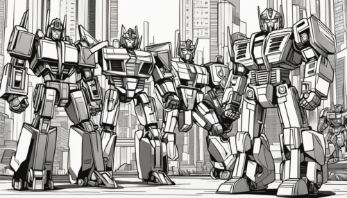 Transformers Coloring Pages