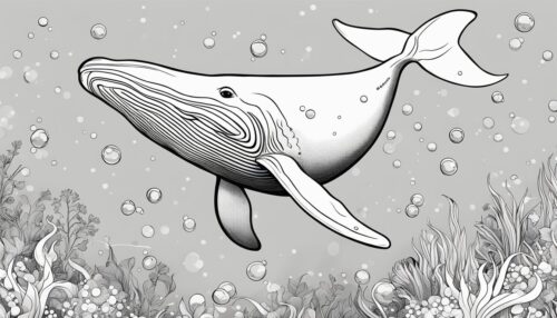 Whale Coloring Page
