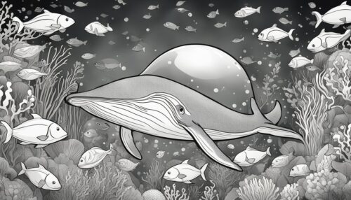 Whale Coloring Page
