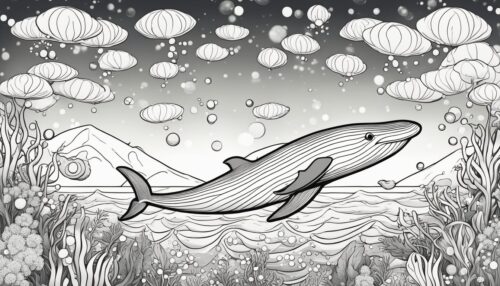 Whale Coloring Page