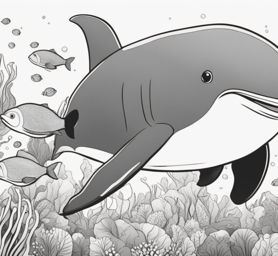 Whale Coloring Page: 10 Free Printable Colorings Book